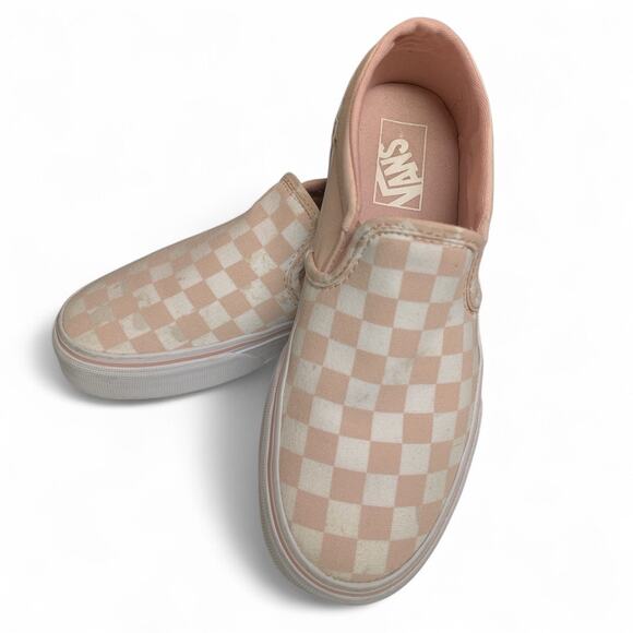 Vans Off The Wall Rose/White Checkered-Women’s-Size 6.5 - Picture 7 of 7